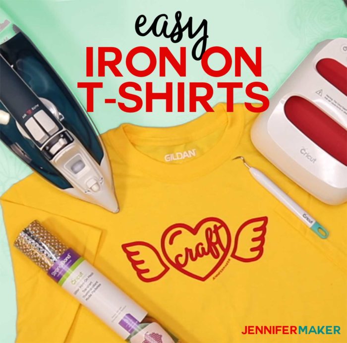 DIY Iron-On Shirts on Cricut Maker 3 & Explore 3 - Fast & Easy