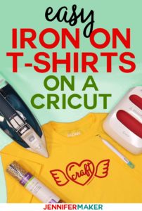 How to Make a T-Shirt with a Cricut - Beginner Friendly! - Jennifer Maker