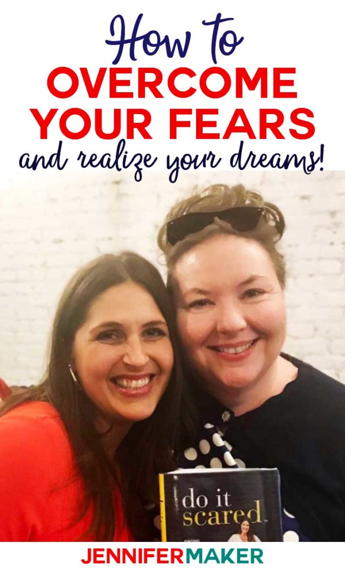 How to Overcome Fear of Craft Failure and Realize your Maker Dreams #diy #crafts