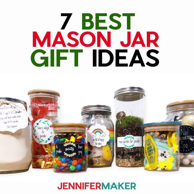 Mason Jar Gift Ideas With Custom Labels