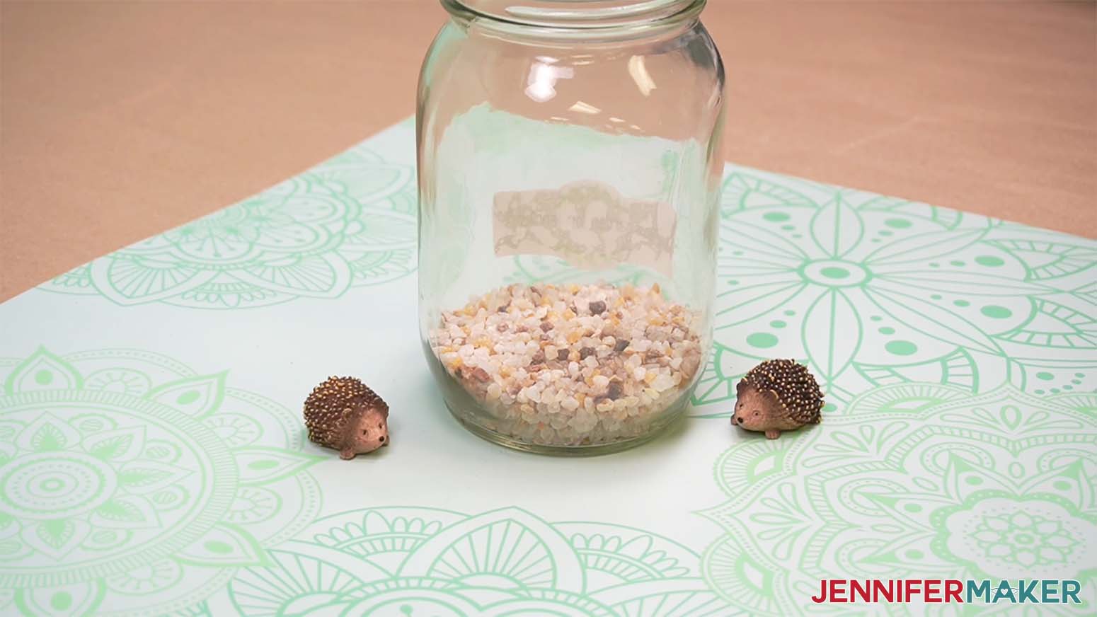 Glass Etching Stencils for Cookie & Treat Jars - Jennifer Maker