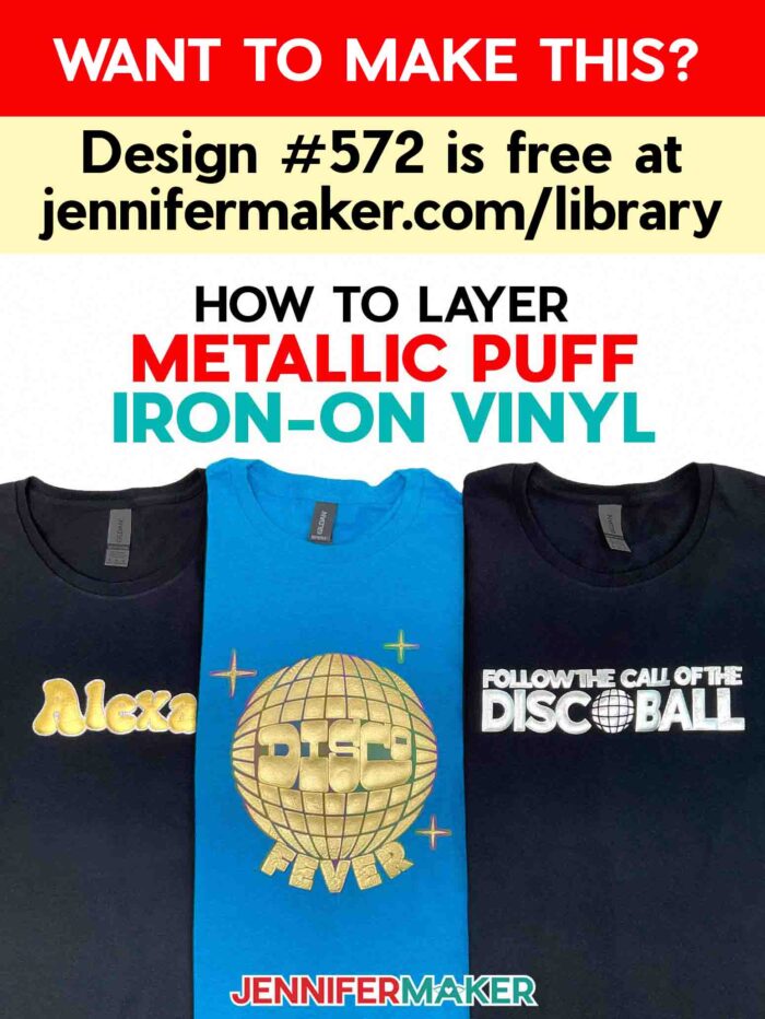 How To Use Puff Iron On Vinyl - Family Shirts - K & F Design