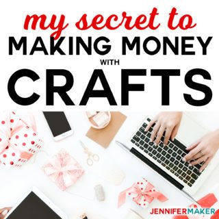 The Secret to Money Making Crafts -- Start a Craft Blog! #blogging