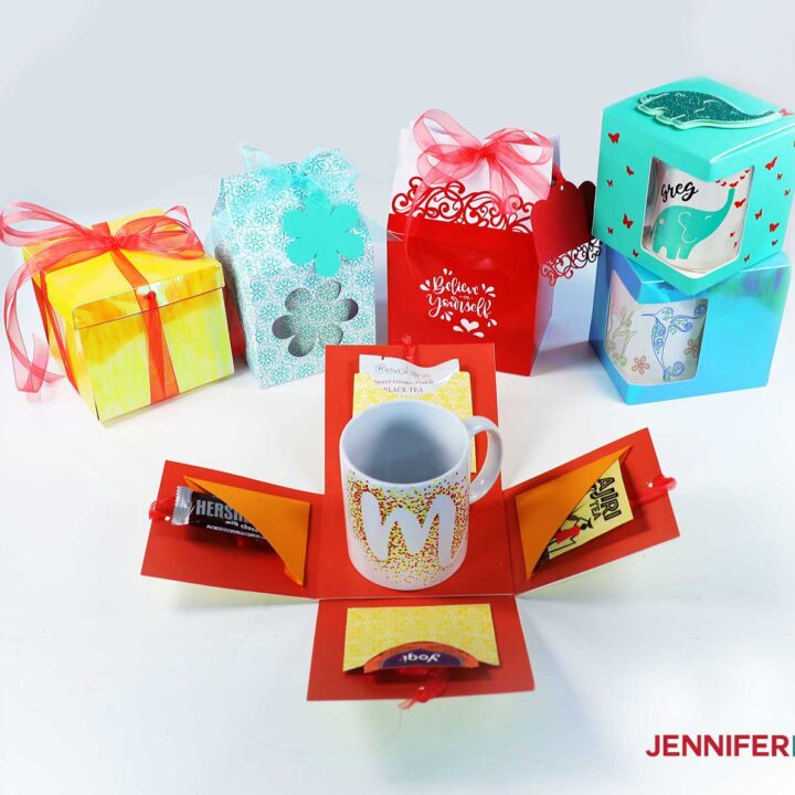 Download Diy Mug Gift Boxes Cute Designs For Cricut Mugs Jennifer Maker