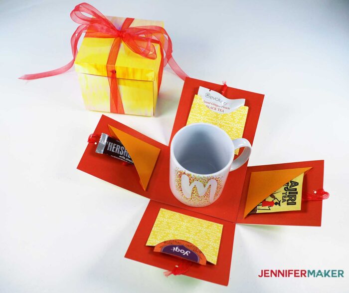 Mug gift boxes - mug explosion boxes