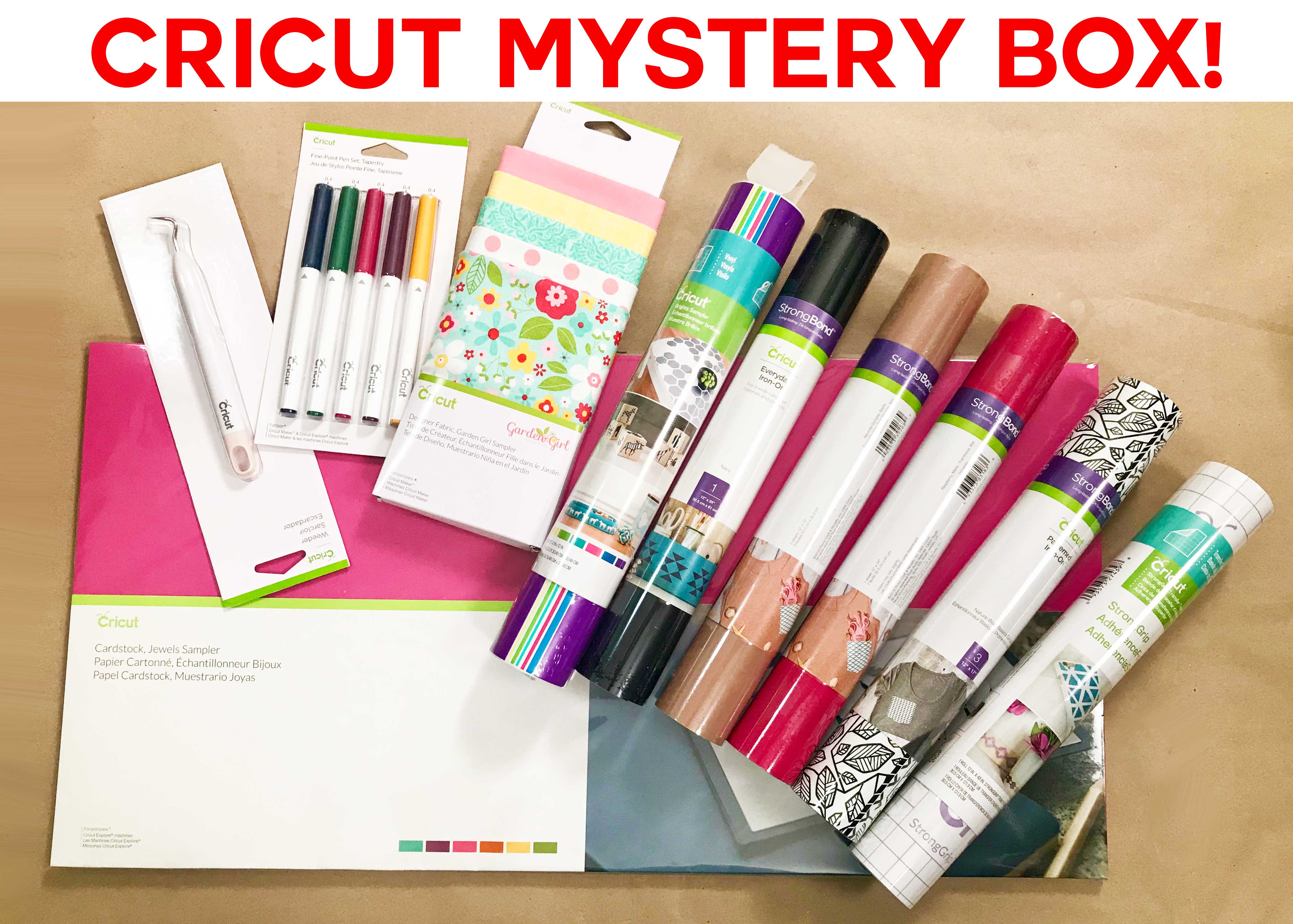 Cricut Mystery Box (May 2021) Jennifer Maker