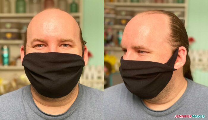 1 MINUTE DIY Face Mask From Underwear, NO SEW