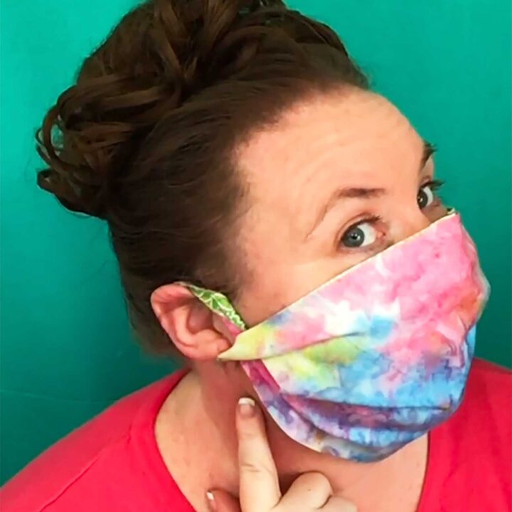 How to Make a No-Sew Face Mask From a T-Shirt or Cotton
