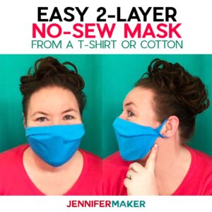 How to Make a Face Mask WITHOUT Elastic  How to Make a Face Mask with  Ties 