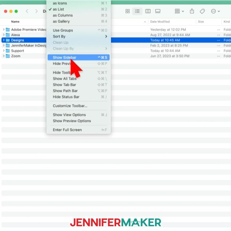 How To Organize SVG and PNG Files (And More!) - Jennifer Maker