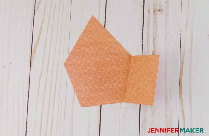 Folding the paper birdhouse template patterns | birdhouse craft | #birdhouse #papercraft #cricut