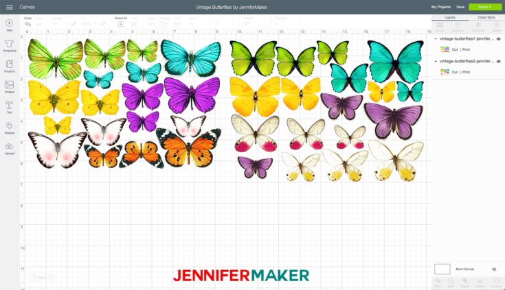 Paper Butterfly Wreath - Jennifer Maker