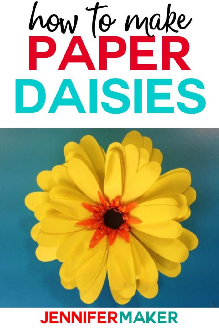 Easy DIY Paper Daisies