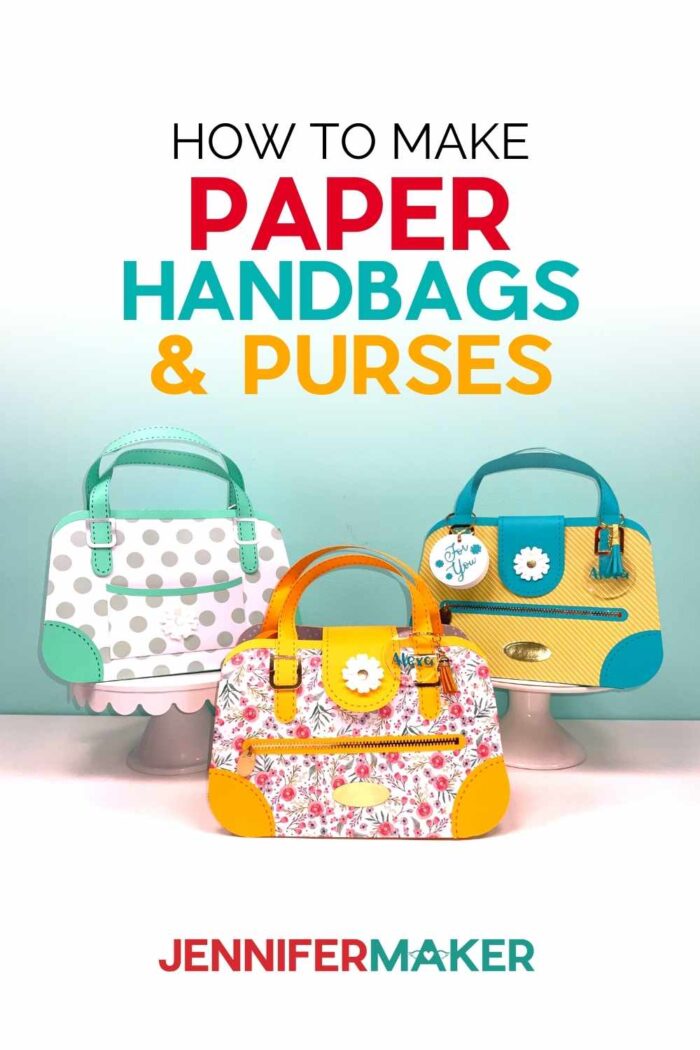 Paper Handbags, Purses & Wallets - Free Patterns! - Jennifer Maker