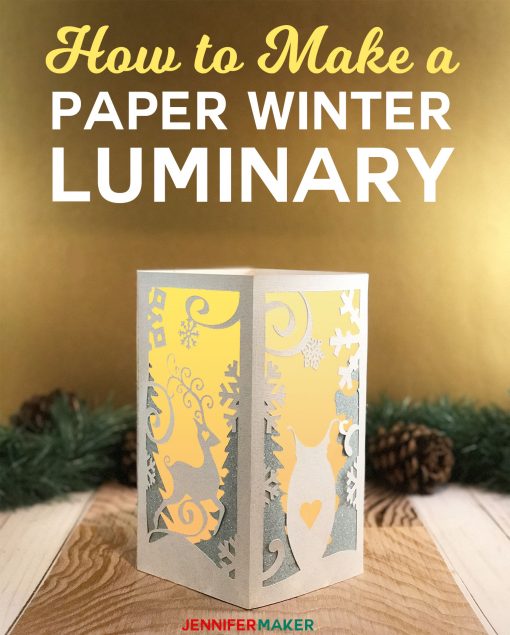 Download Paper Lantern With Animal Friends To Light Your Winter Night Jennifer Maker