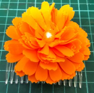 DIY Tissue Paper Marigolds - Housewife Eclectic