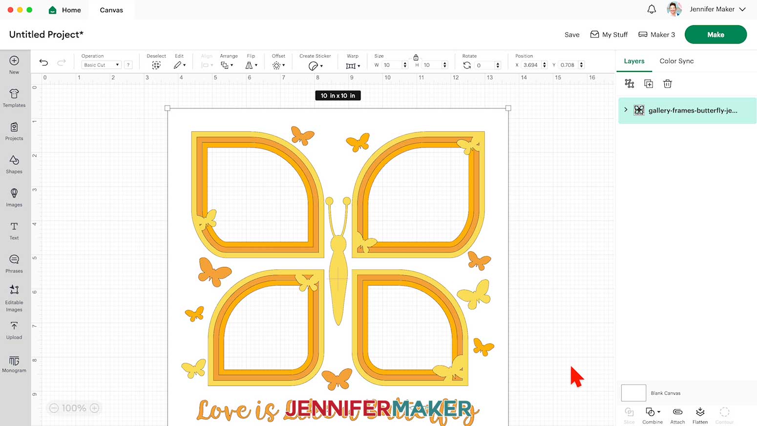 Click &ldquo;Upload&rdquo; to add the design to your Canvas.