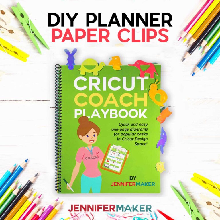 DIY Planner Paper Clips + How to Deboss!