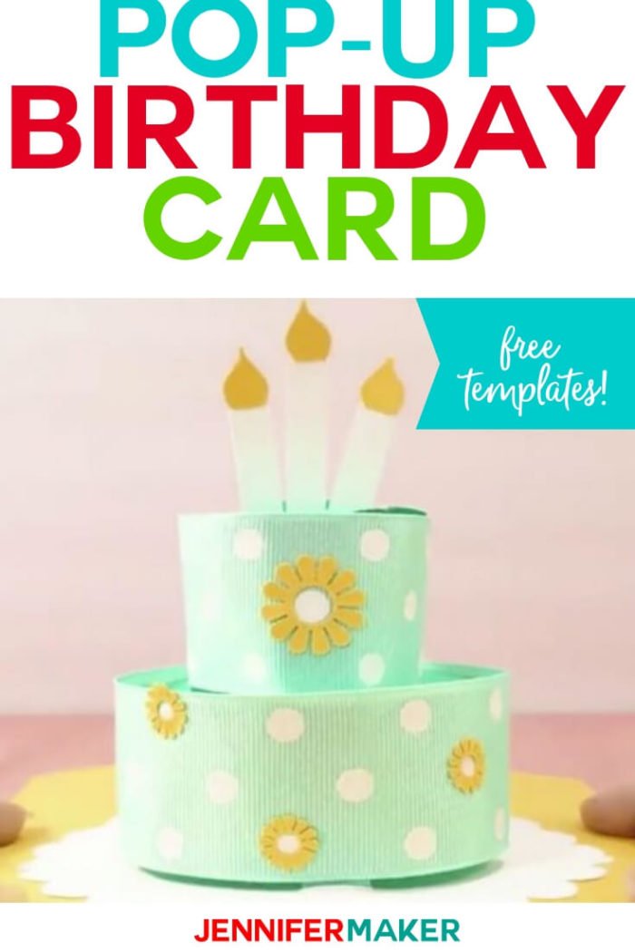 Download How To Make A Pop Up Birthday Cake Card Jennifer Maker