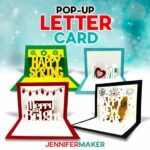 Letter Pop Up Cards