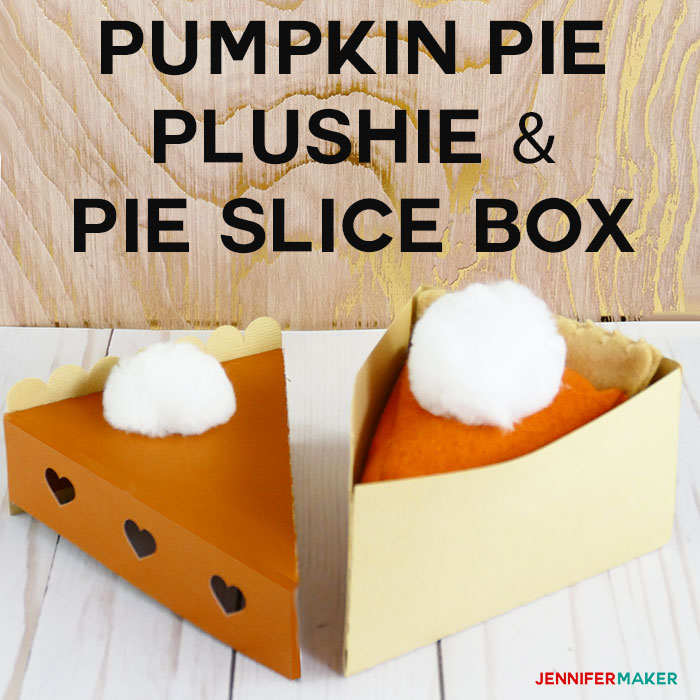 Pumpkin Pie Plushie + Box Make a Perfect Thanksgiving
