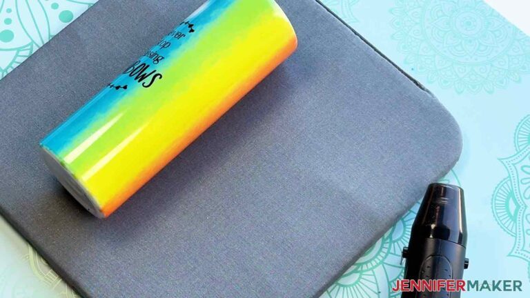 How to Remove Sublimation Ink from a Tumbler Two Ways! - Jennifer Maker