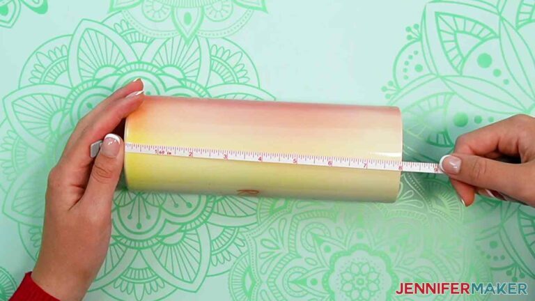 How to Remove Sublimation Ink from a Tumbler Two Ways! - Jennifer Maker