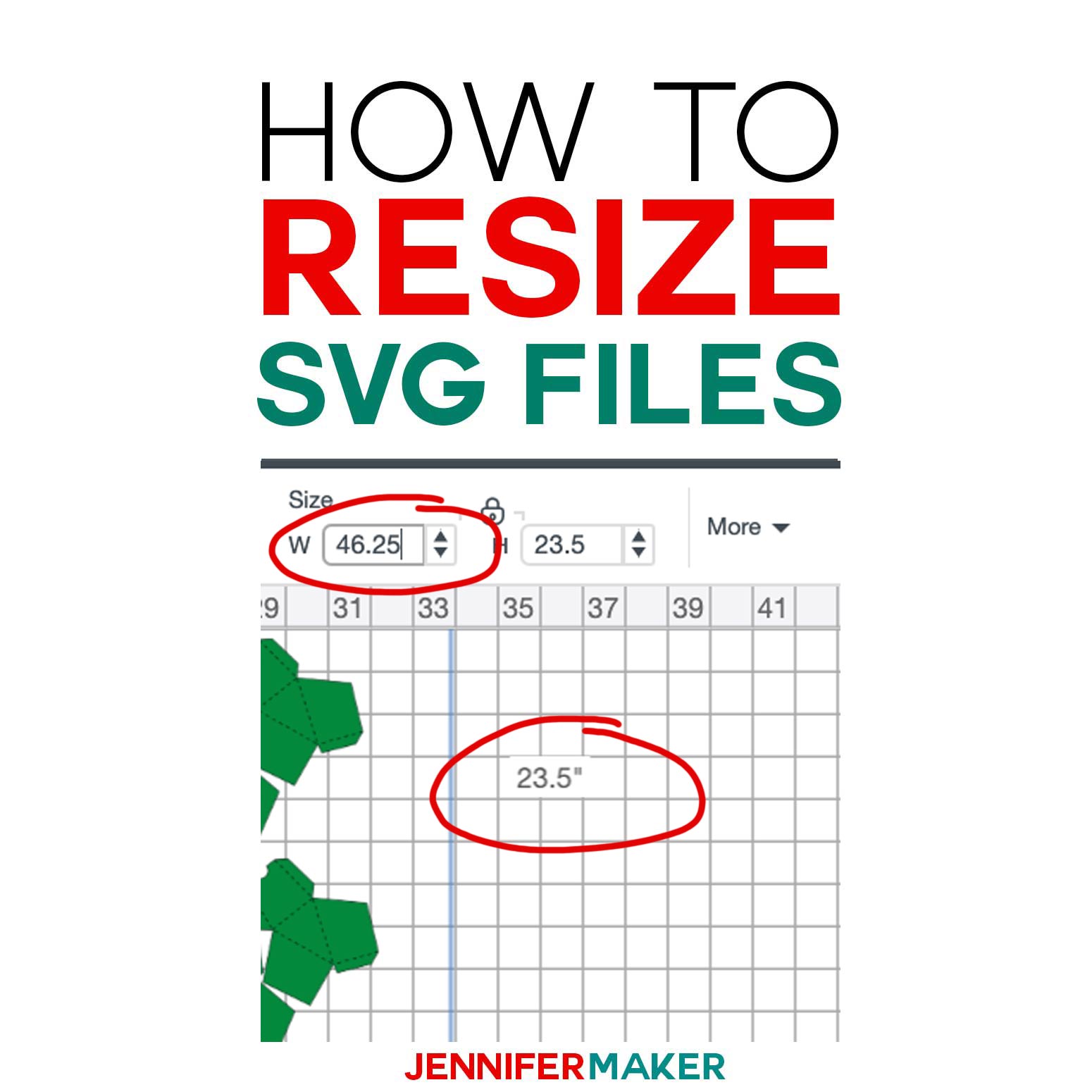 How to Resize SVG Files in Cricut Design Space