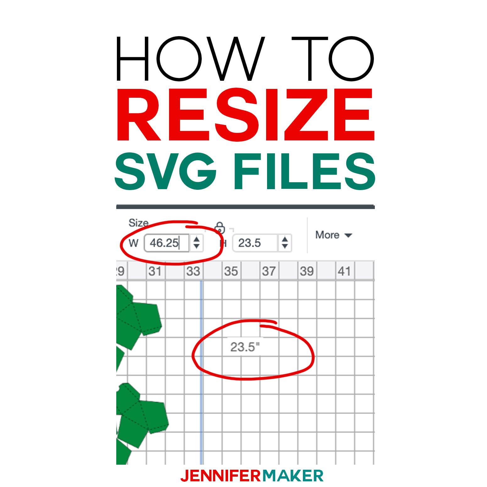 Download How to Resize SVG Files in Cricut Design Space - Jennifer Maker