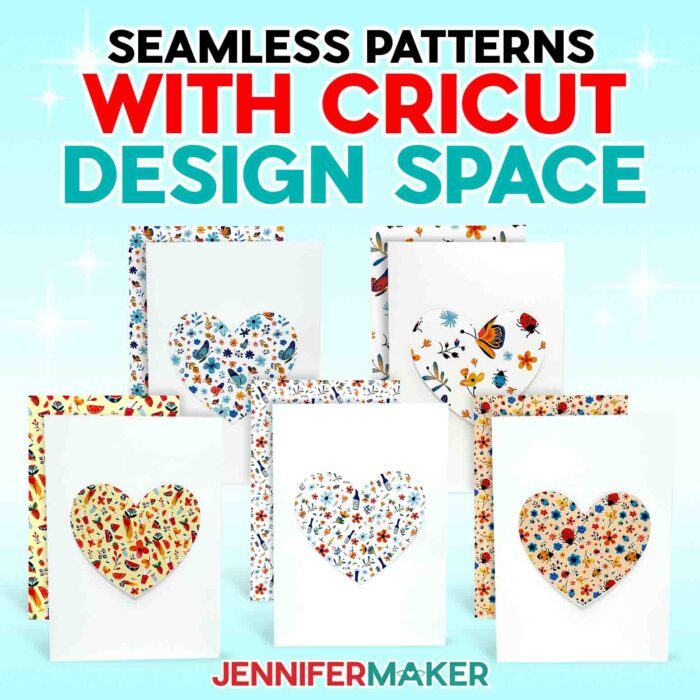 How To Use Fill Patterns In Cricut Design Space - Jennifer Maker
