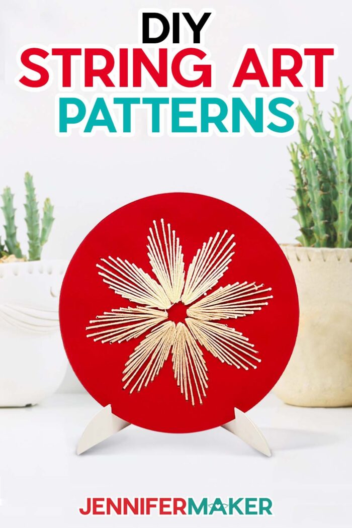 String Art Patterns For Beginners No Nails Needed Jennifer Maker