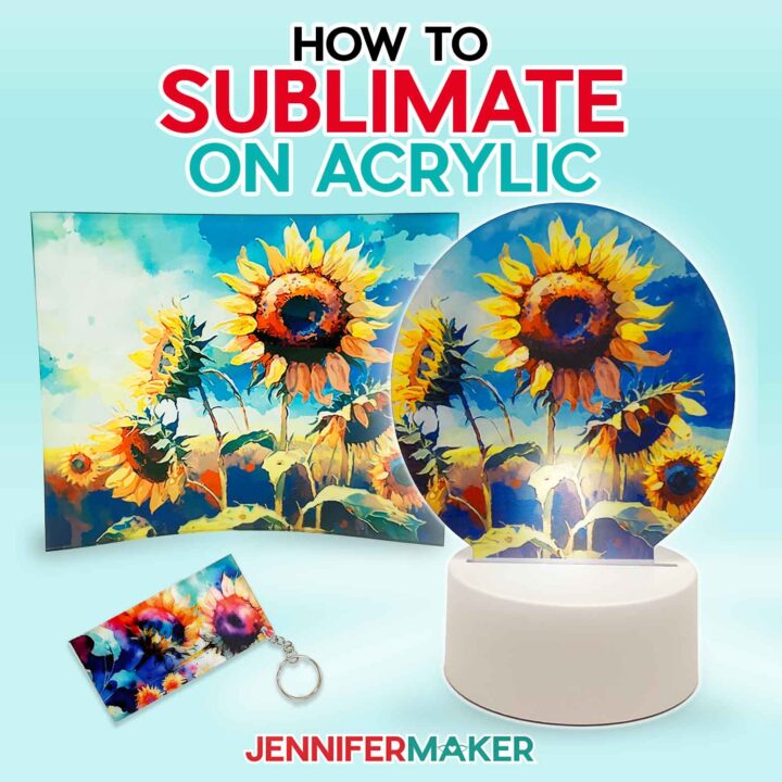 Sublimation on Acrylic