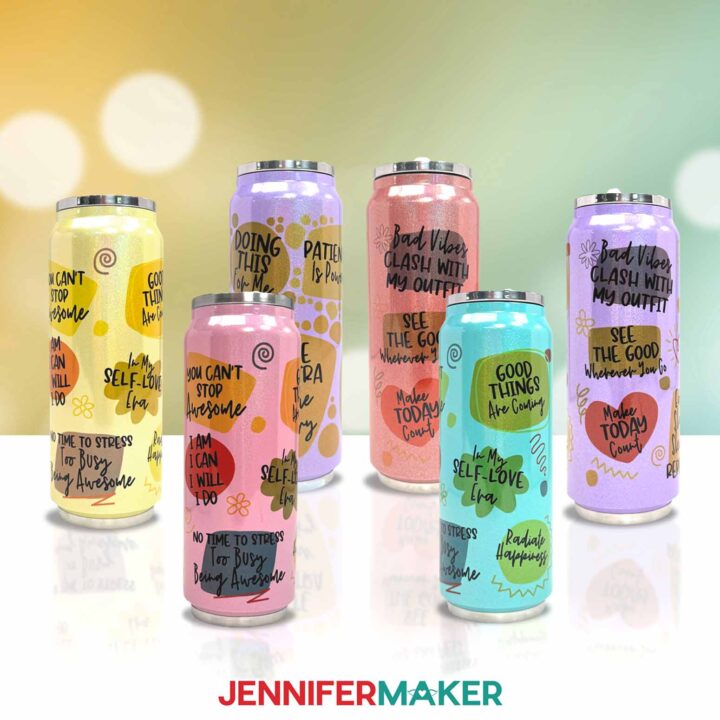PREVIEW: Sublimate on Colored Tumblers