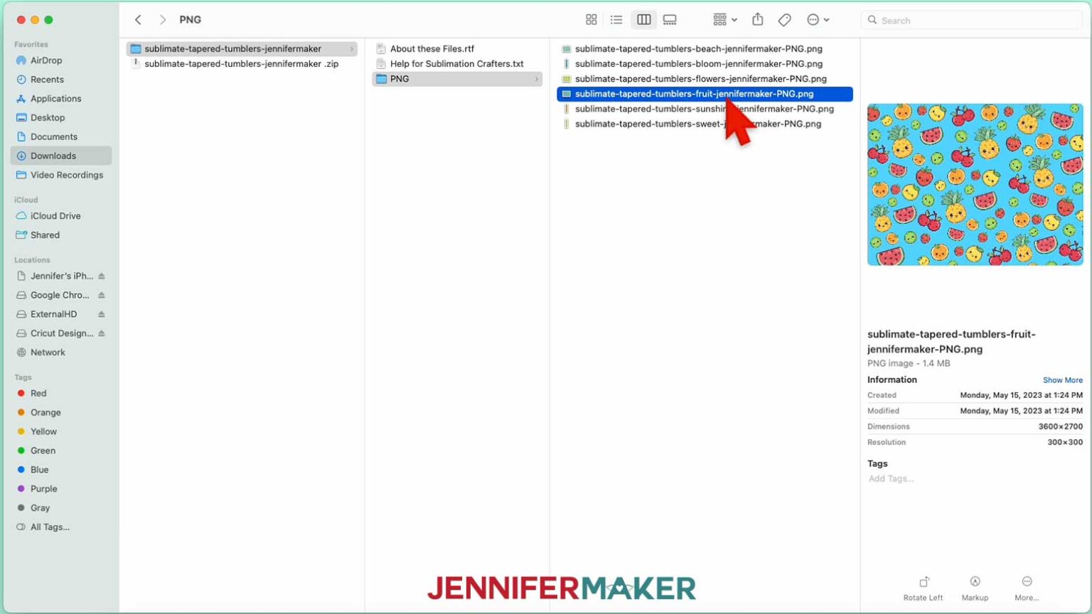 How to Sublimate Tapered Tumblers & Make a Wrap Template Jennifer Maker