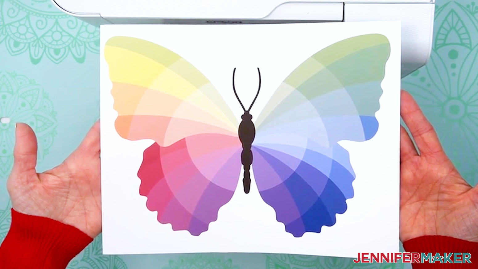 The Sublimation Basics design is printed and ready to use.