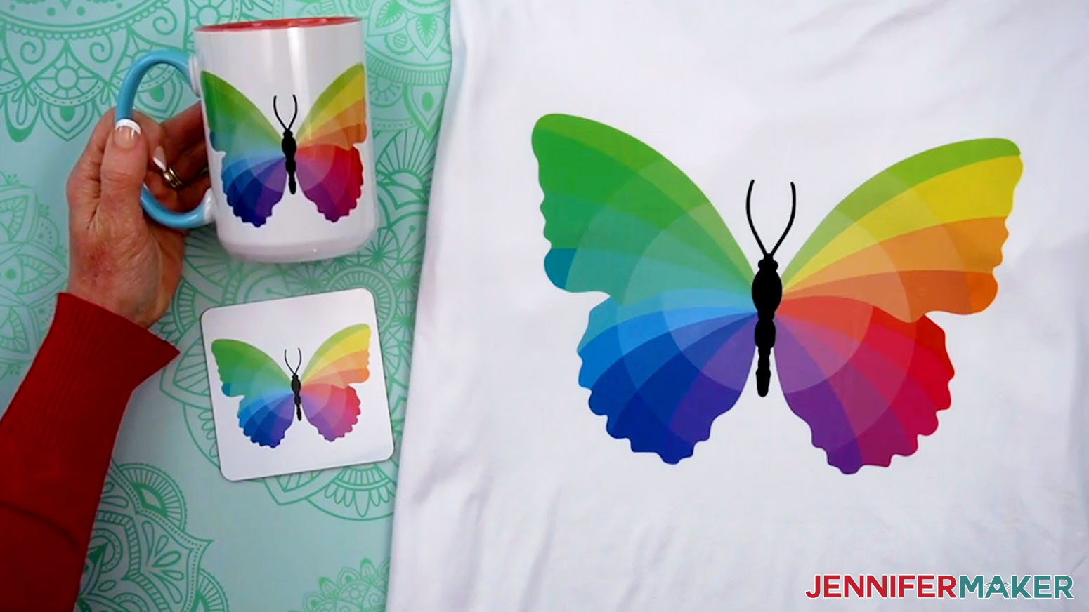 The Sublimation Basics blanks are pressed and ready to use.