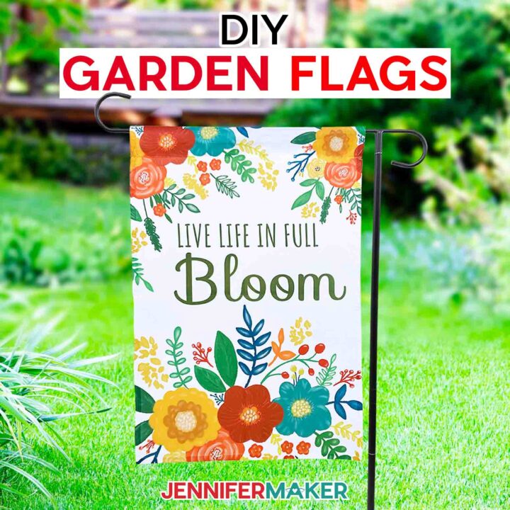 How to Sublimate Garden Flags