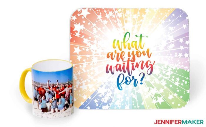 How to Sublimate Mugs with DIY Designs for Beginners! - Jennifer Maker