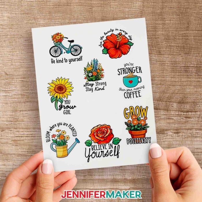 Make Waterproof Stickers with a Sublimation Sticker Sheet