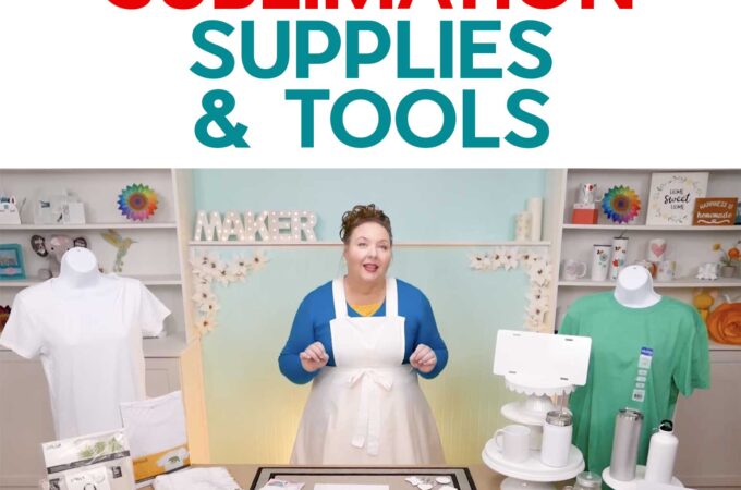 Sublimation Supplies and Tools recommended by JenniferMaker