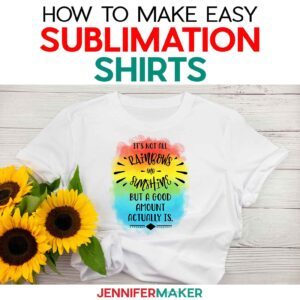 How to make easy sublimation shirts from start to finish with a sublimation printer and a heat press