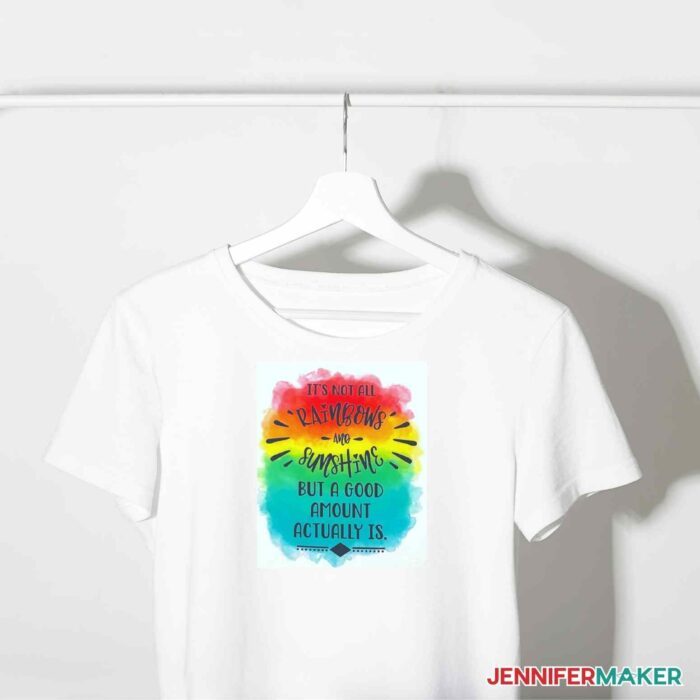 Sublimation T-Shirts for Beginners: Tips and Designs - Jennifer Maker