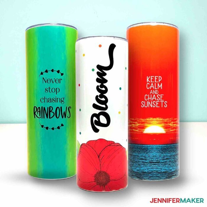 Sublimation CLEAR Glass Cans – Easy Tumblers