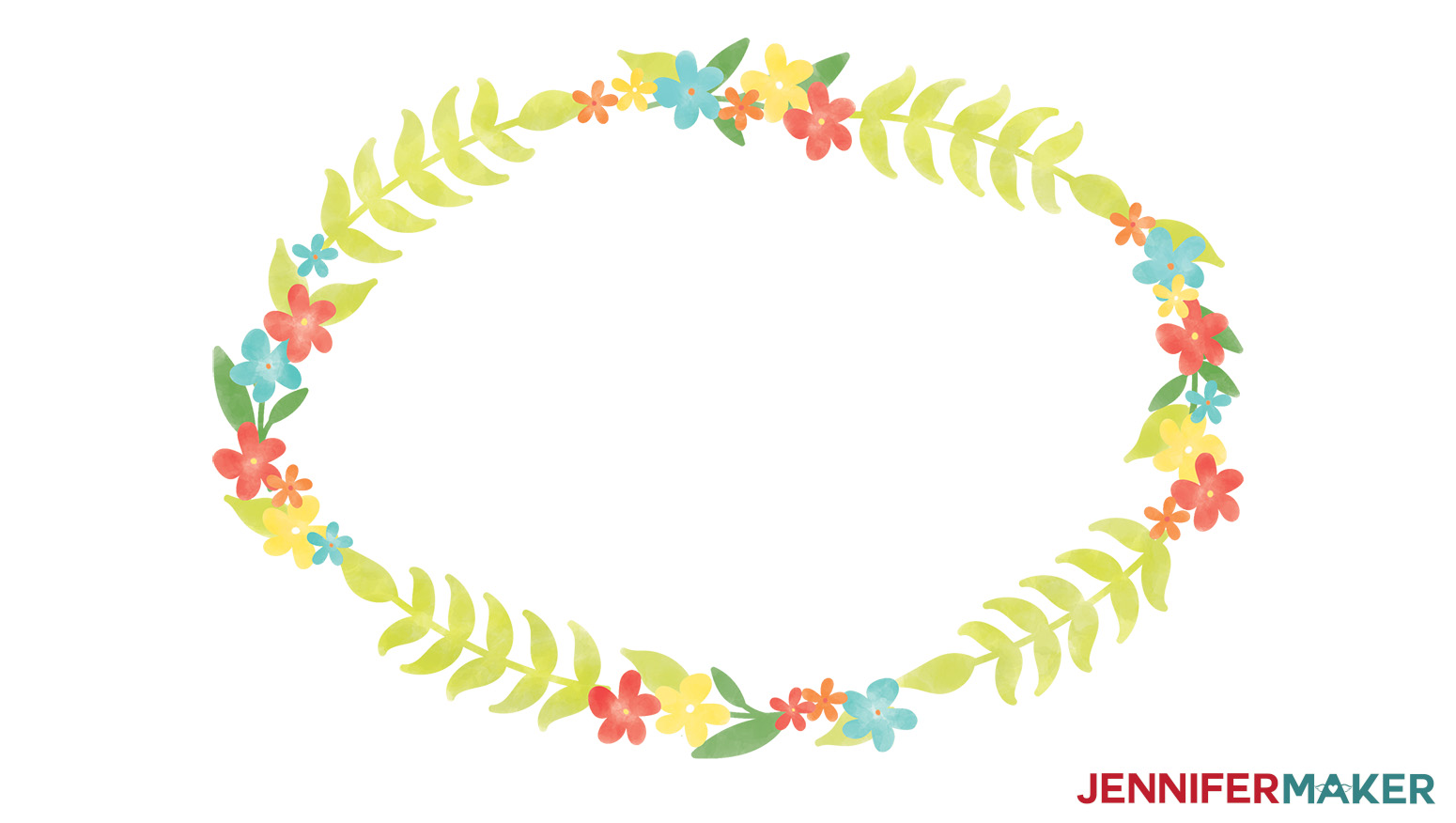 sublimation with cricut floral oval frame png