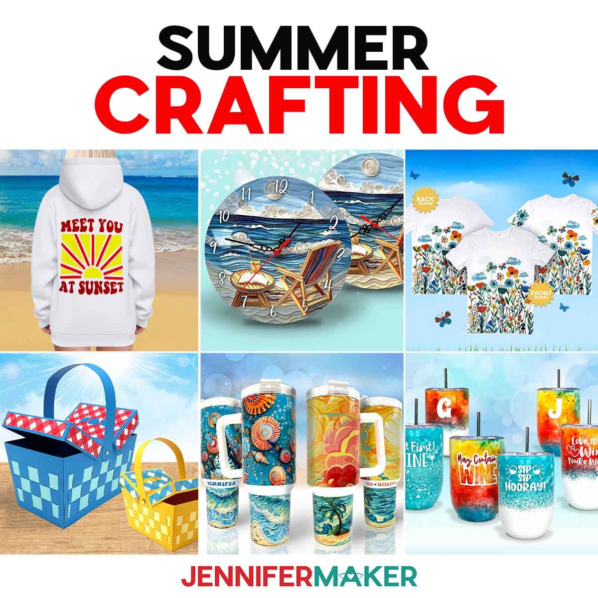 50 Summer Crafting Projects