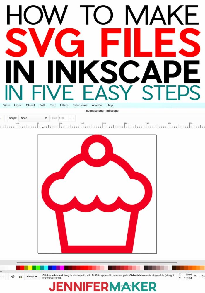 How to Make an SVG File in Inkscape in Five Easy Steps
