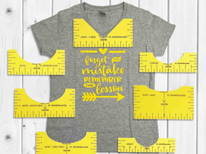 Tshirt Ruler Printable Bundle, T-shirt Alignment Tool Templa - Inspire  Uplift