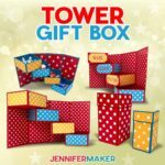 Cardstock gift tower