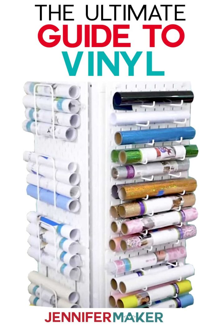 Ultimate Guide to Vinyl with answers to all of your questions! #cricut #vinyl