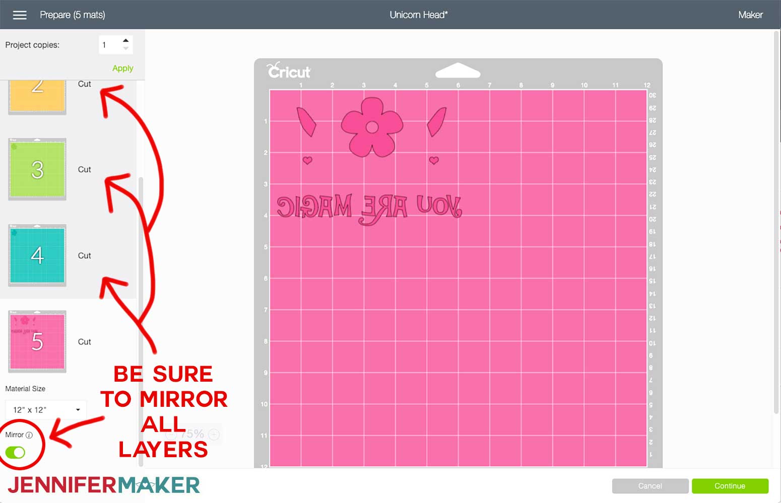 Download Magic Unicorn Head Svg Flowers Hearts Free Jennifer Maker SVG, PNG, EPS, DXF File